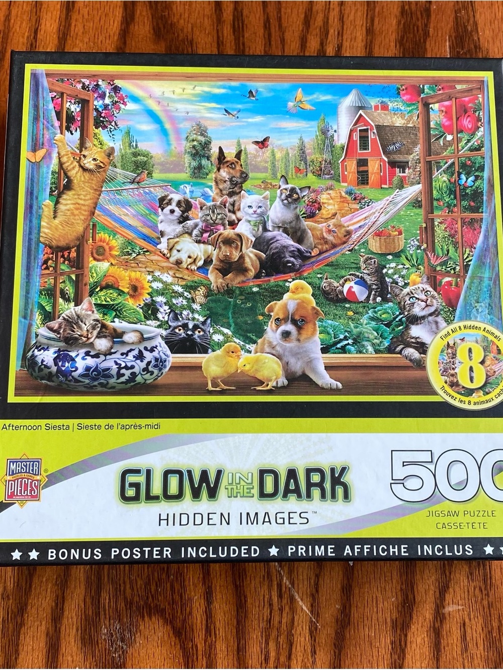 MasterPieces Glow in the Dark Hidden Images Puzzle - Multicolor